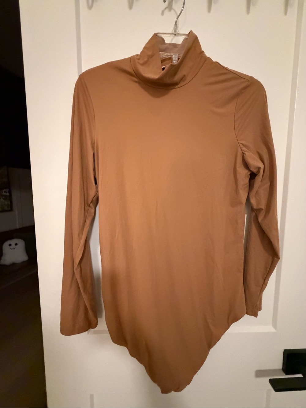 Victoria's Secret Camel Turtleneck Bodysuit